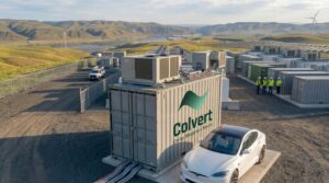 réaffectation batterie voitures industrie Colvert